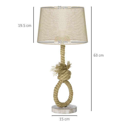 HOMCOM Lamp B31-403V70BG Beige