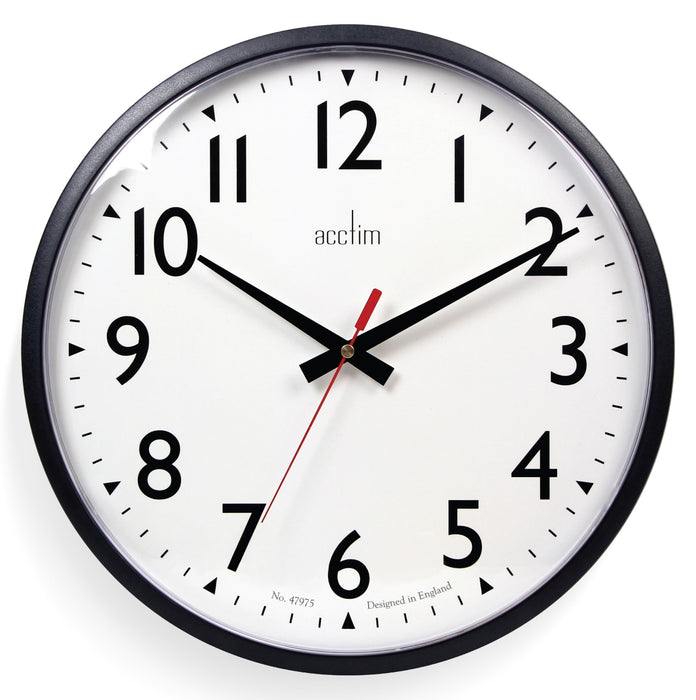 Acctim Analog Wall Clock 22463 35 x 5.6 cm Black