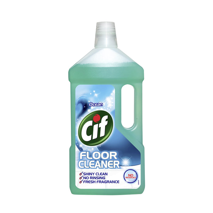 Cif No Residue Floor Cleaner 950ml Ocean