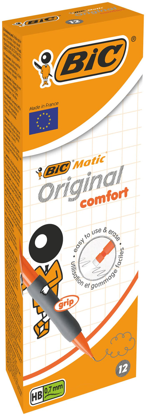 BIC Mechanical Pencil Matic Medium Assorted Pack of 12