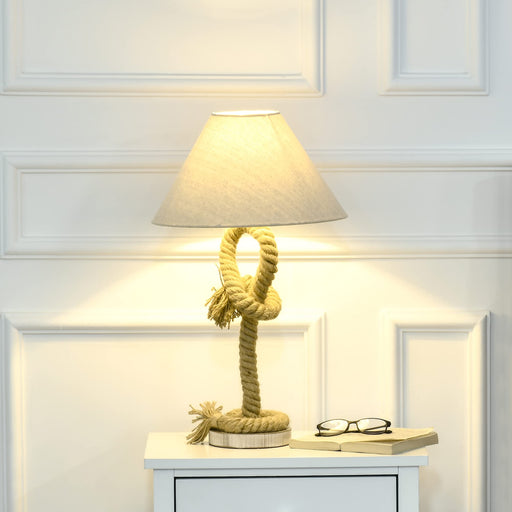 HOMCOM Lamp B31-404V70BG Beige