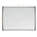 Nobo Small Wall Mountable Magnetic Whiteboard 1903783 Lacquered Steel Arched Frame 585 x 430 mm White