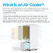 igenix Air Cooler IGFD7010WIFI White 27 x 26.4 x 77.7 cm 10 L Remote Control