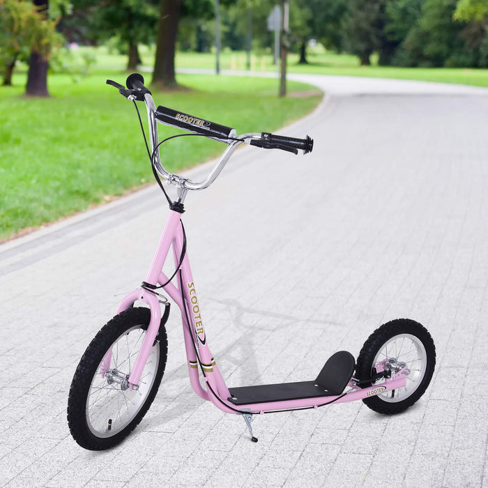 HOMCOM Kids Stunt Scooter 53-0023 Pink