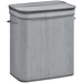 HOMCOM Laundry Basket 32 x 63 x 52 cm 100 L Grey