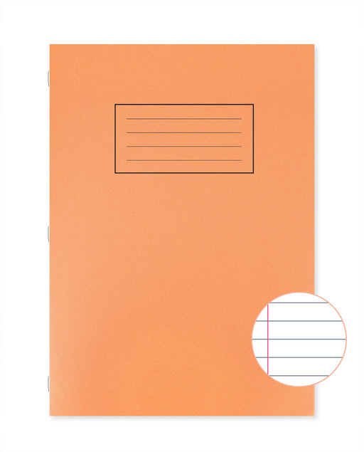 Silvine Exercise Book Blue Ruled 21 x 29.7 x 4 cm Pack of 10