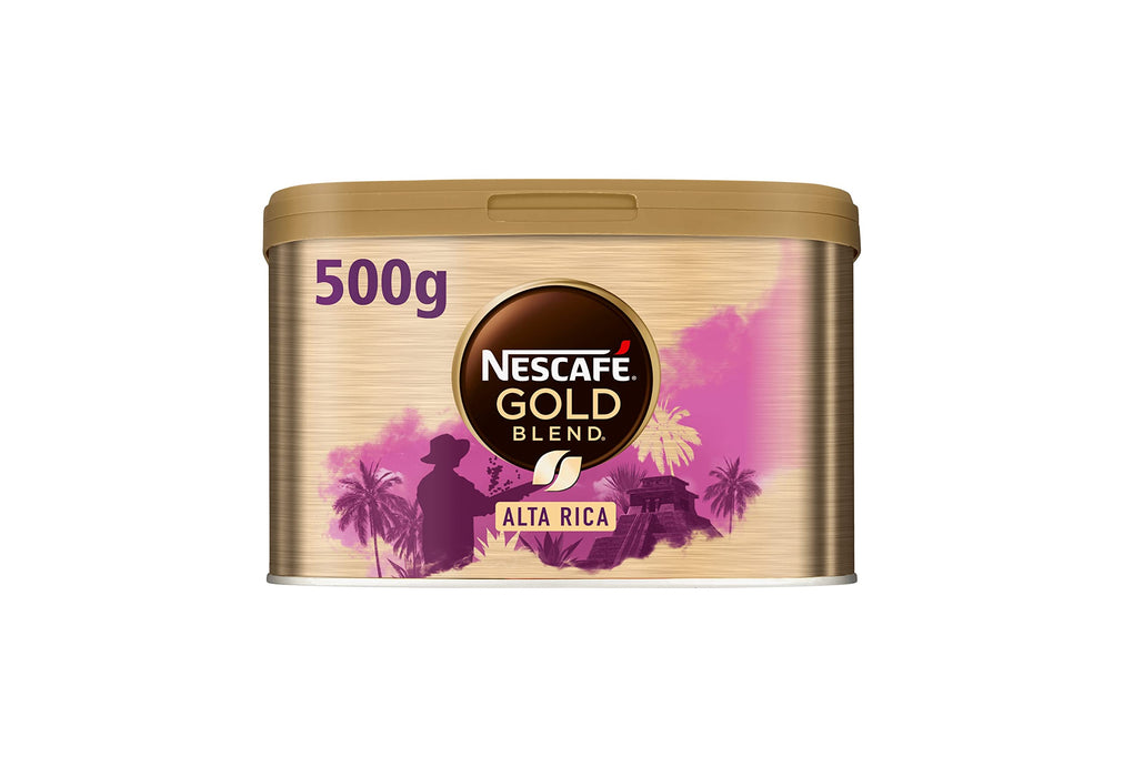 Nescafe Gold Origins Alta Rica Caffeinated Instant Coffee Can 500 g