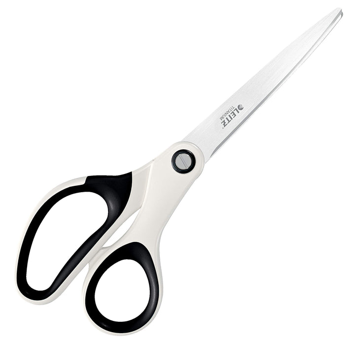 Leitz WOW Titanium Scissors Stainless Steel White, Black 205 mm