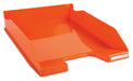 Exacompta Letter Tray Combo Midi Glossy Tangerine Pack of 6