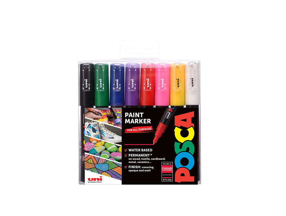 POSCA Paint Marker 153544382 Assorted Pack of 8