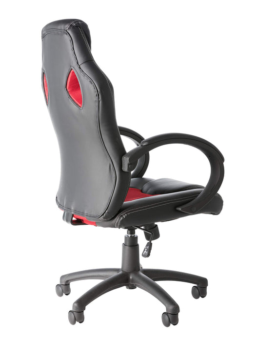 Alphason Office Chair Daytona Black, Red 590-490 x 500 mm