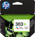 HP 303XL - 10 ml - High Yield - colour (cyan, magenta, yellow) - original - ink cartridge - for ENVY Photo 62XX, Photo 71XX, Photo 7830, ENVY Inspire 72XX, 79XX