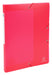 Exacompta Filing Box 59875E A4 Red Polypropylene 25 x 33 cm Pack of 4