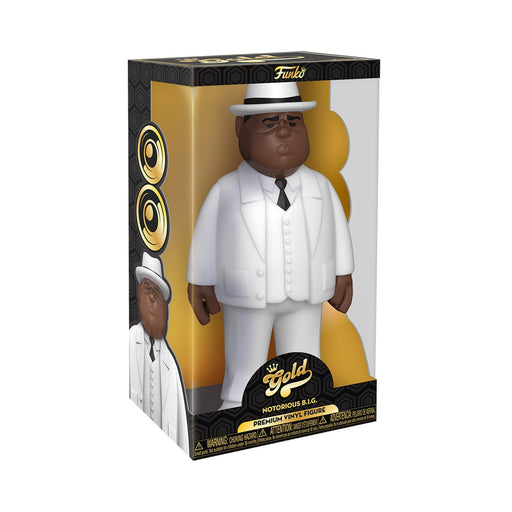 POP! Vinyl Gold 12: Notorious B.I.G. Biggie Smalls - White Suit //56721