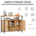 STORAGE CABINET OAK TONE