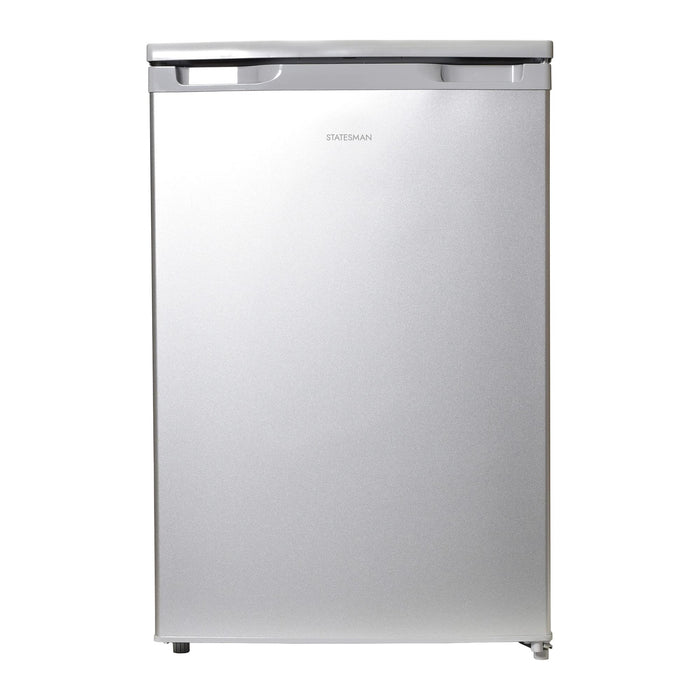 Statesman Under Counter U355S Freezer 3 Large Capacity Storage Drawers Metal Silver