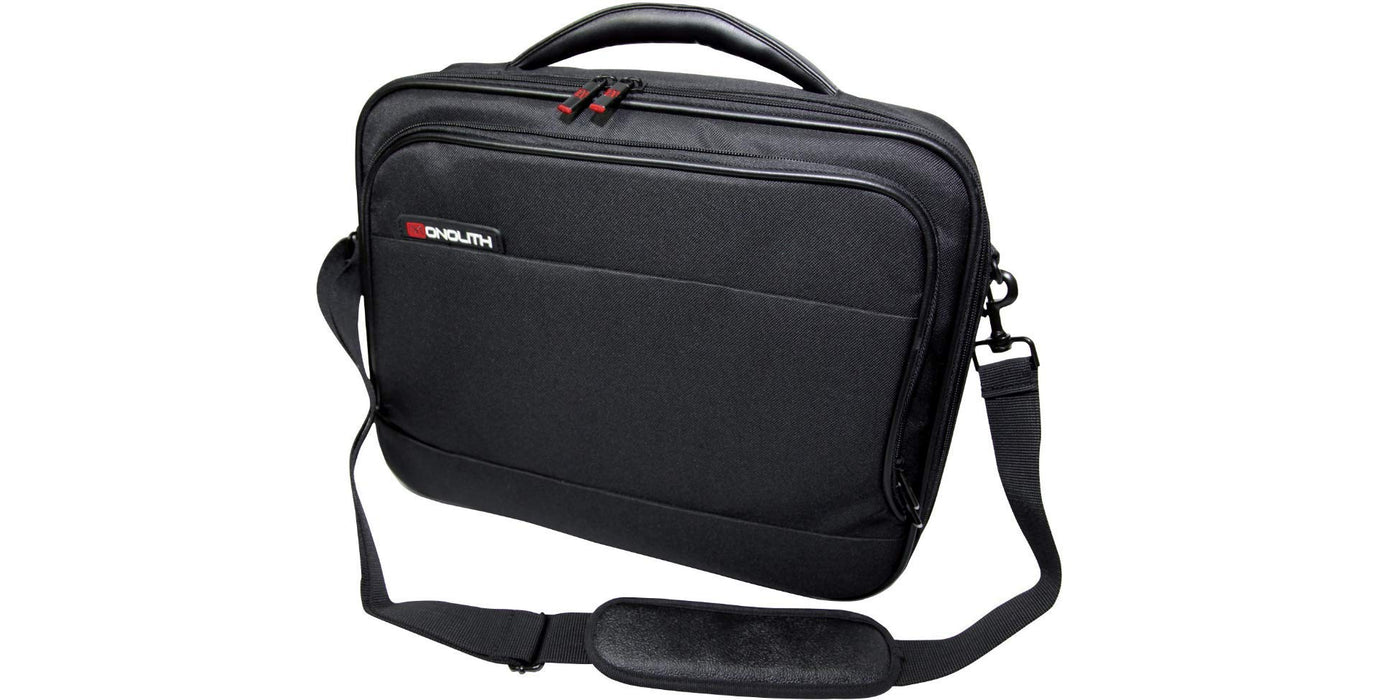 Monolith Laptop Bag 2341 15.4 Inch Nylon, Polyester Black 39.5 x 10.5 x 32 cm