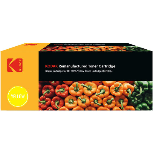 Kodak Remanufactured Toner Cartridge Compatible with HP CE402A Yellow