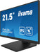 iiyama ProLite T2252MSC-B2 - LED monitor - 22" (21.5" viewable) - touchscreen - 1920 x 1080 Full HD (1080p) @ 60 Hz - IPS - 250 cd/m² - 1000:1 - 5 ms - HDMI, DisplayPort - speakers - black, matte finish