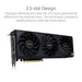 ASUS ProArt GeForce RTX 4070 Ti 12GB - OC Edition - graphics card - GeForce RTX 4070 Ti - 12 GB GDDR6X - PCIe 4.0 - HDMI, 3 x DisplayPort