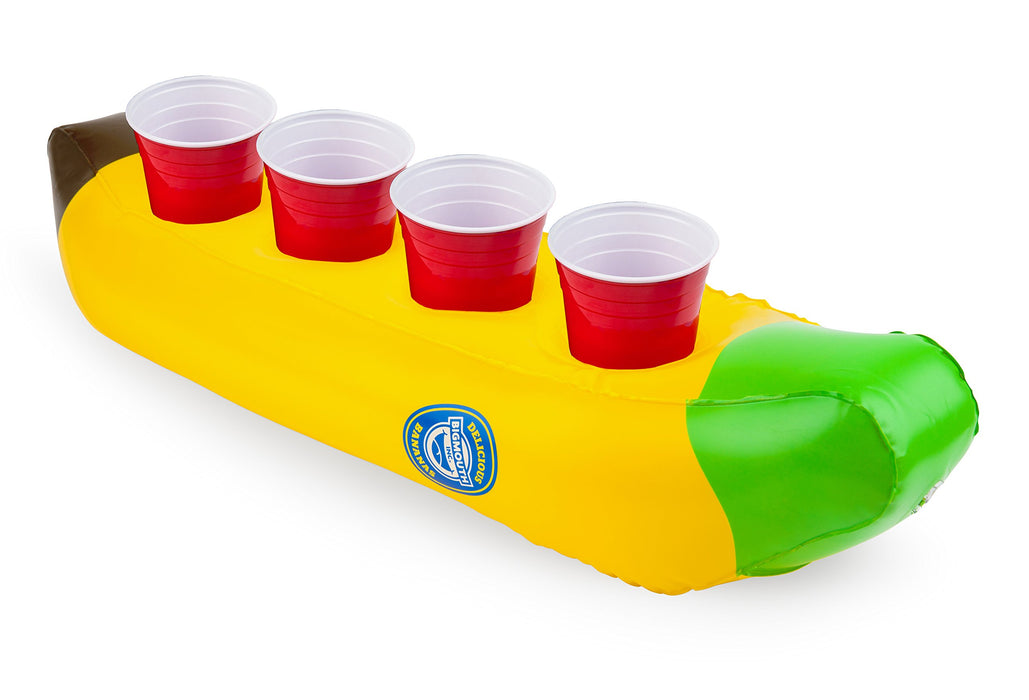 Inflatable Big Banana Beverage Boat (Holds up to 4 drinks)