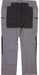 BLÅKLÄDER Trousers 14591845 Cotton, PL (Polyester) Mid Grey, Black Size 46R