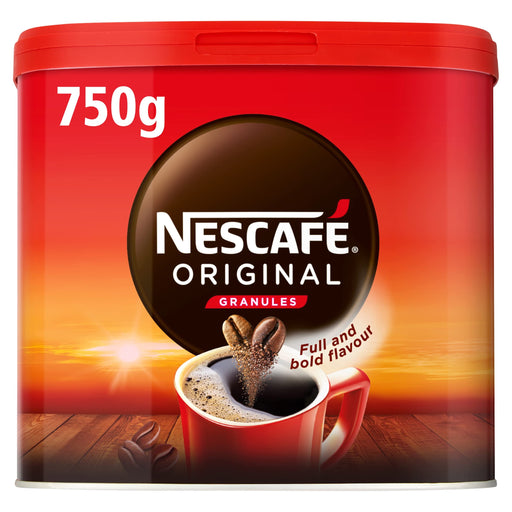 Nescafe Original Caffeinated Instant Coffee Can Medium Dark 750 g