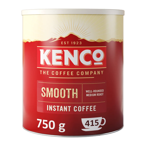 Kenco Caffeinated Instant Coffee Can Smooth Medium 750 g