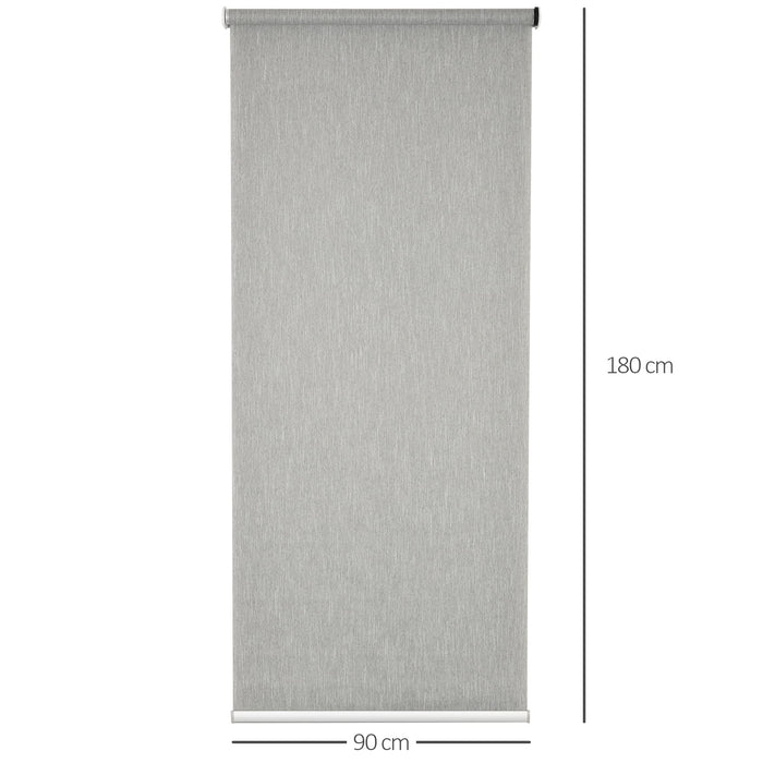 Roller Blind HOMCOM 830-471V04LG Grey