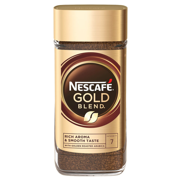 Nescafe Gold Blend Rich & Smooth Caffeinated Instant Coffee Jar 200 g