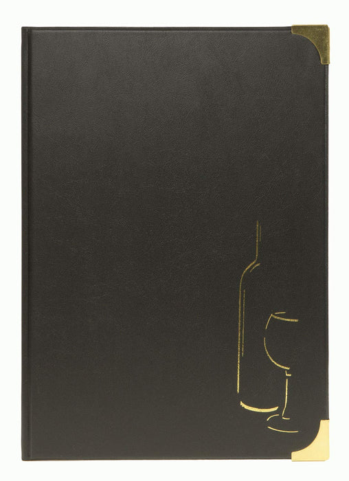 Securit Basic Range Wine Card A4 Blk