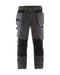 BLÅKLÄDER Trousers 15551860 Cotton, PL (Polyester) Black, Dark Grey Size 41S