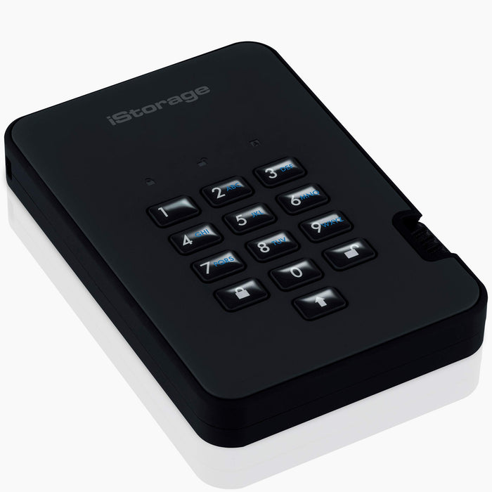 iStorage 1 TB External HDD diskAshur DT USB-A 3.1 Black