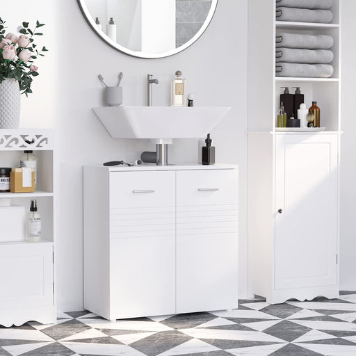 kleankin Bathroom Vanity White 300 x 625 mm