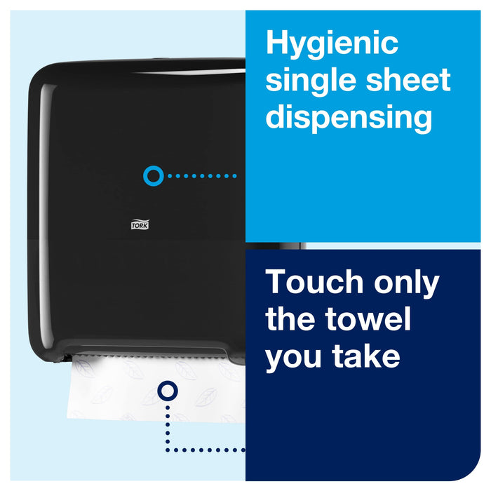 Tork Elevation Hand Towel Roll Dispenser Black