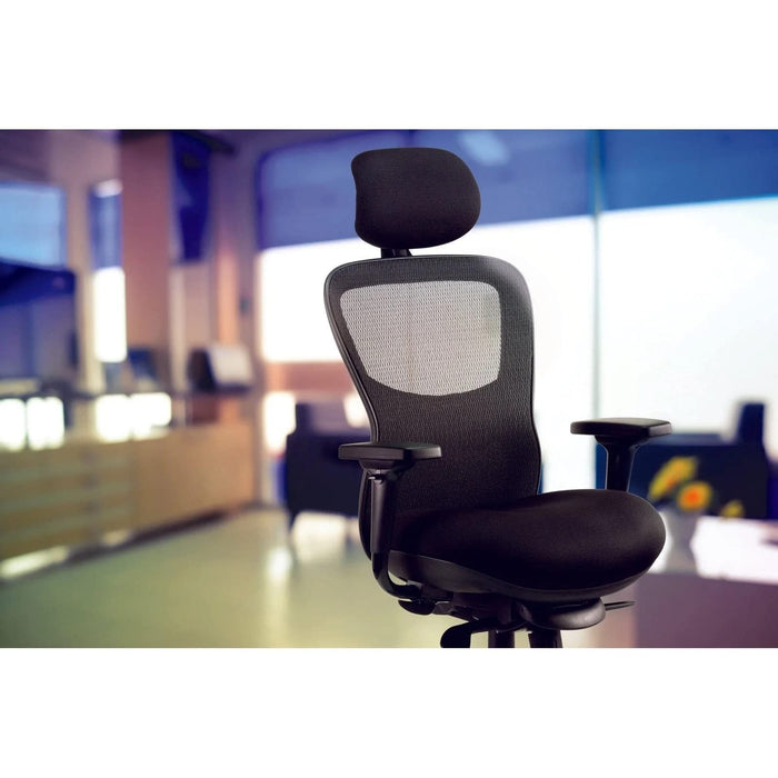 Dynamic Synchro Tilt Posture Chair Multi-Arms Stealth Shadow II Without Headrest High Back