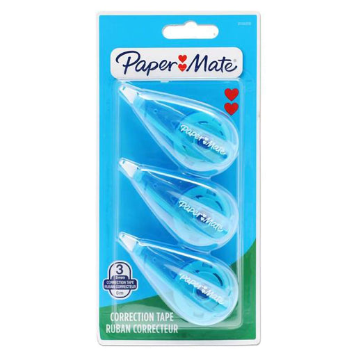 PaperMate Mini Econ Correction Tape 5 mm x 6 m Pack of 3