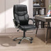 HOMCOM Office Chair Cream PU Leather 5550-3301