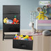 Clarisworld Storage Unit PP-9953BK with 4 Drawers Black