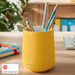 Leitz Pencil Pot Cosy Ceramic Warm Yellow 108 x 87 x 87 mm