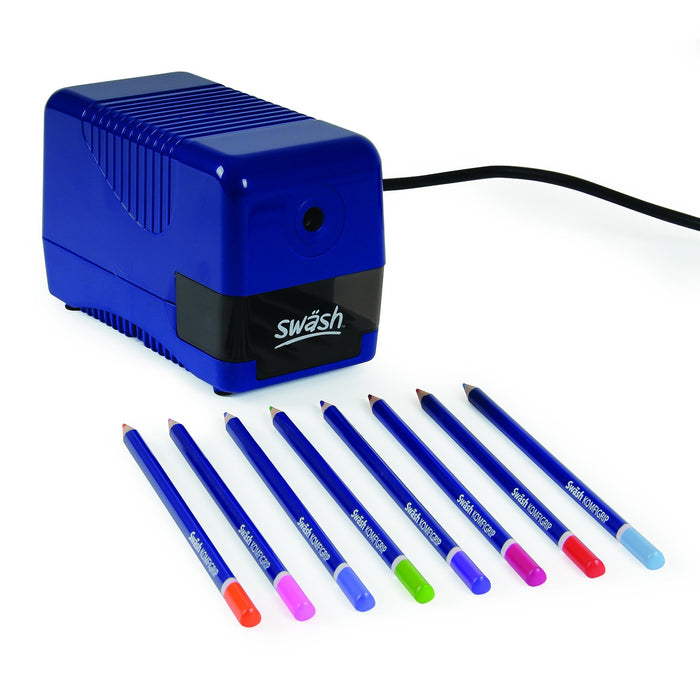 Swash Electric Pencil Sharpener EDS800 Blue 9.5 x 13 x 9.5 cm