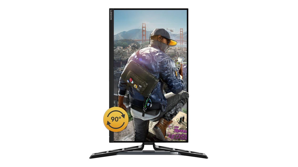 Lenovo Legion R25f-30 - LED monitor - gaming - 25" (24.5" viewable) - 1920 x 1080 Full HD (1080p) @ 240 Hz - VA - 380 cd/m² - 3000:1 - 0.5 ms - HDMI, DisplayPort - speakers - raven black