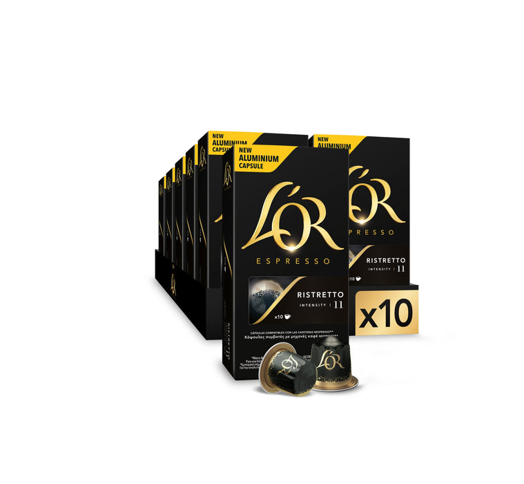 L'OR Espresso Ristretto Coffee Capsules Pack of 10