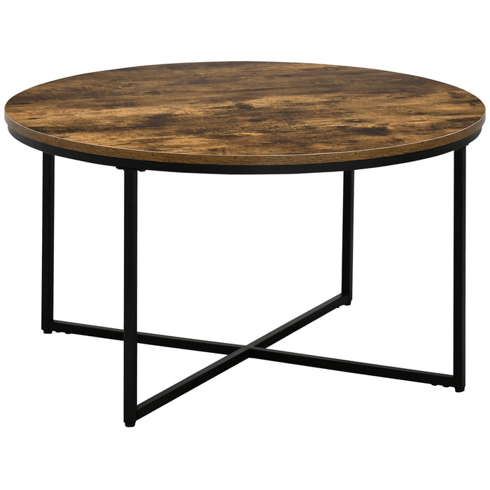 HOMCOM Coffee Table 833-741CF 800 x 800 x 450 mm