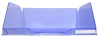 Exacompta Letter Tray Maxi Combo Ice Blue Translucent Pack of 4