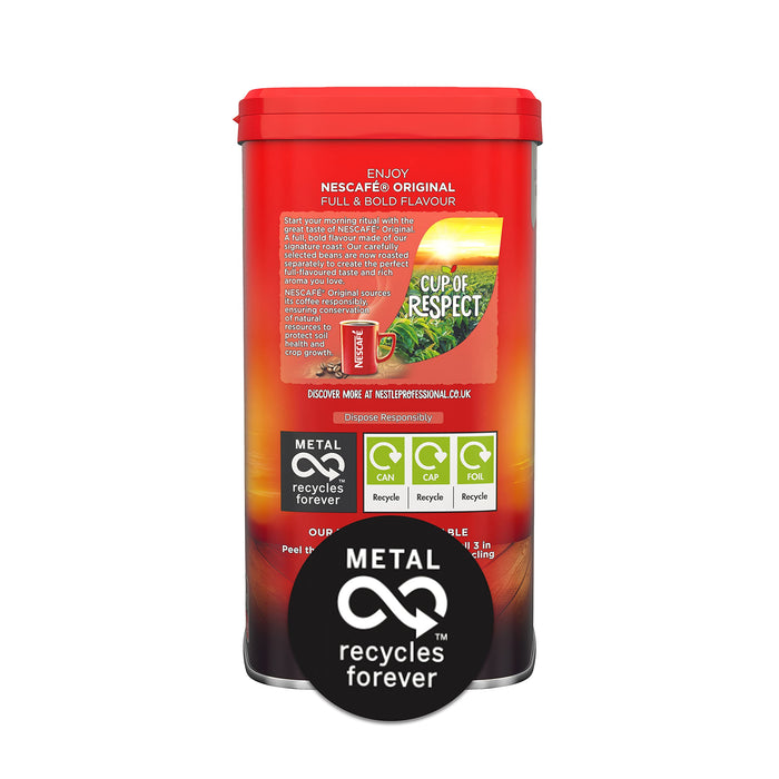 Nescafe Original Caffeinated Instant Coffee Can Medium Dark 750 g