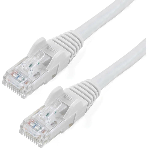 StarTech.com 50ft CAT6 Gigabit Ethernet RJ45 UTP Patch Cable White ETL Verified