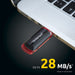 Intenso USB 2.0 Flash Drive Business Line 64 GB Black, Red