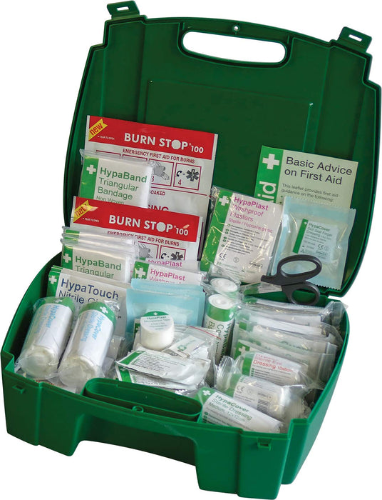 Evolution Series British Standard Compliant Workplace First Aid Kit in Green Evolution Case  Large- K3031LG