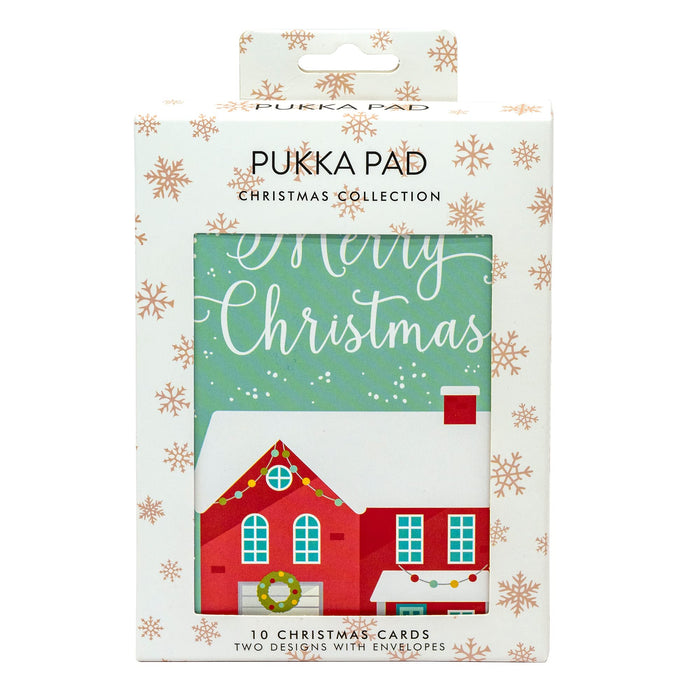 PUKKA Greeting Card 9776-XMS Assorted 114 mm (W) X 155 mm (D) X 20 mm (H)